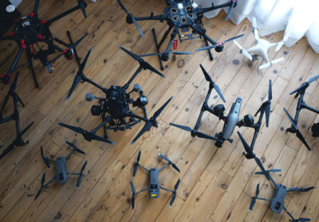 photo de plusieurs drone